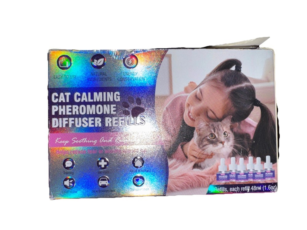 Cat Pheromones Calming Diffuser Refill 4 Pack Multicat Pheromone Diffusers *read