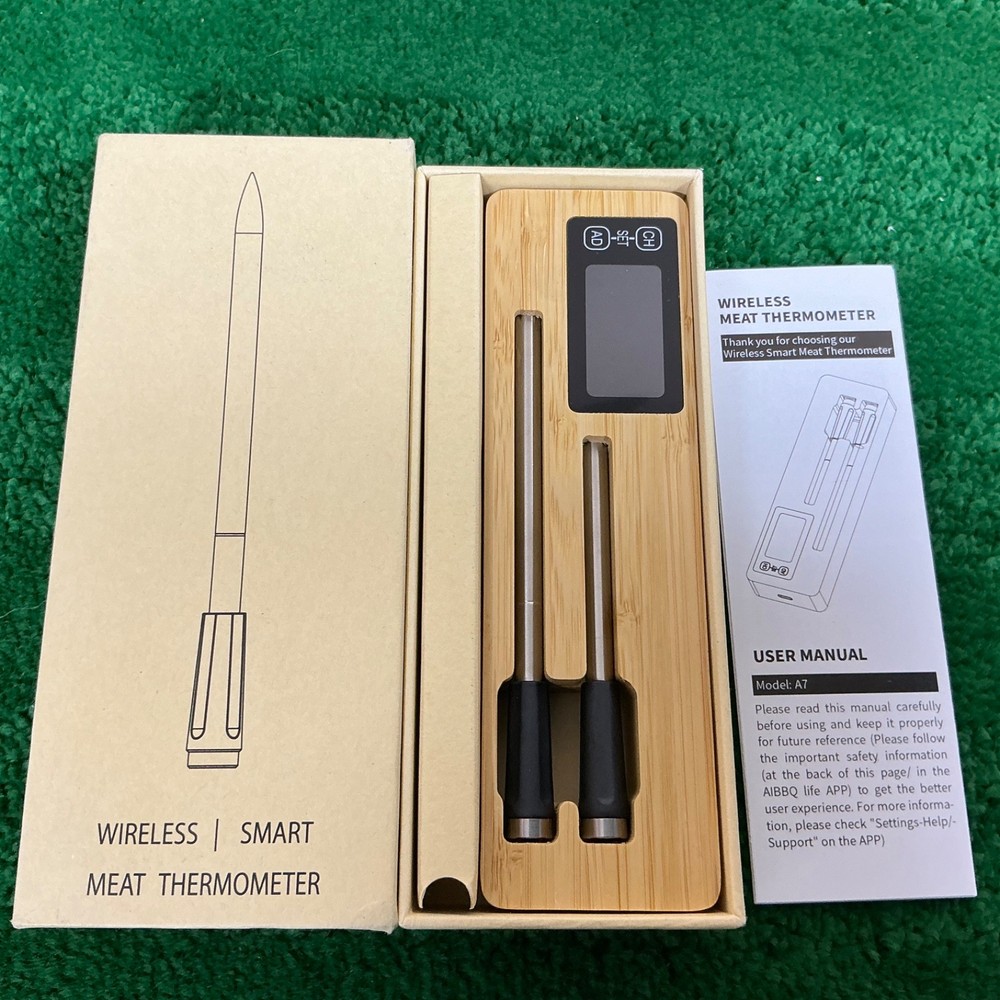 Extended Range Wireless Smart Meat Thermometer Brand new