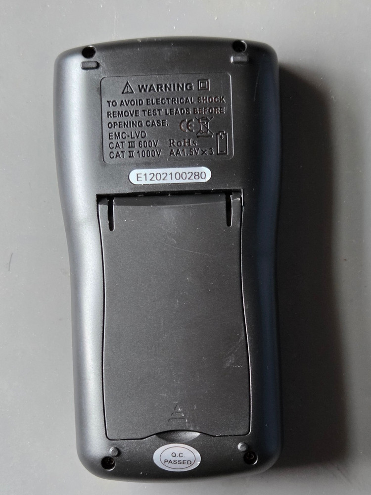 MT8208 Digital Oscilloscope Multimeter Tester