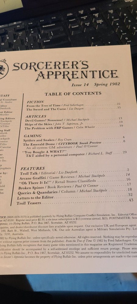 Sorcerer's Apprentice: Issue #14