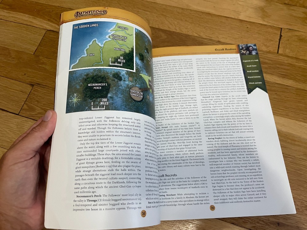 Pathfinder RPG: Occult Realms D&D 3.5