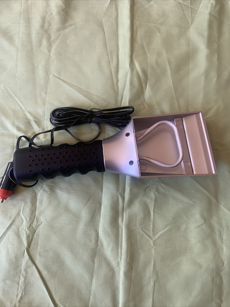 Heated Ice Scraper 12V with Retractable Handle Extendable 