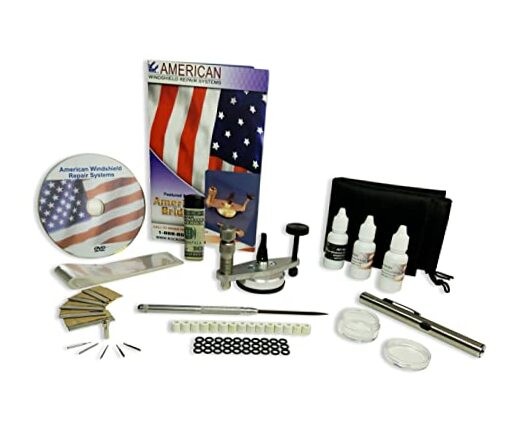 Windshield Repair Kit - American Essentials Professional Windshield Rock Chip