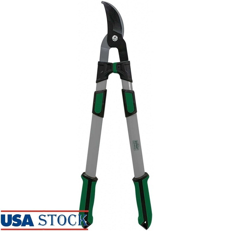 Extendable 38in Bypass Lopper Adjustable Steel Handle Easy Tree Branch Pruning