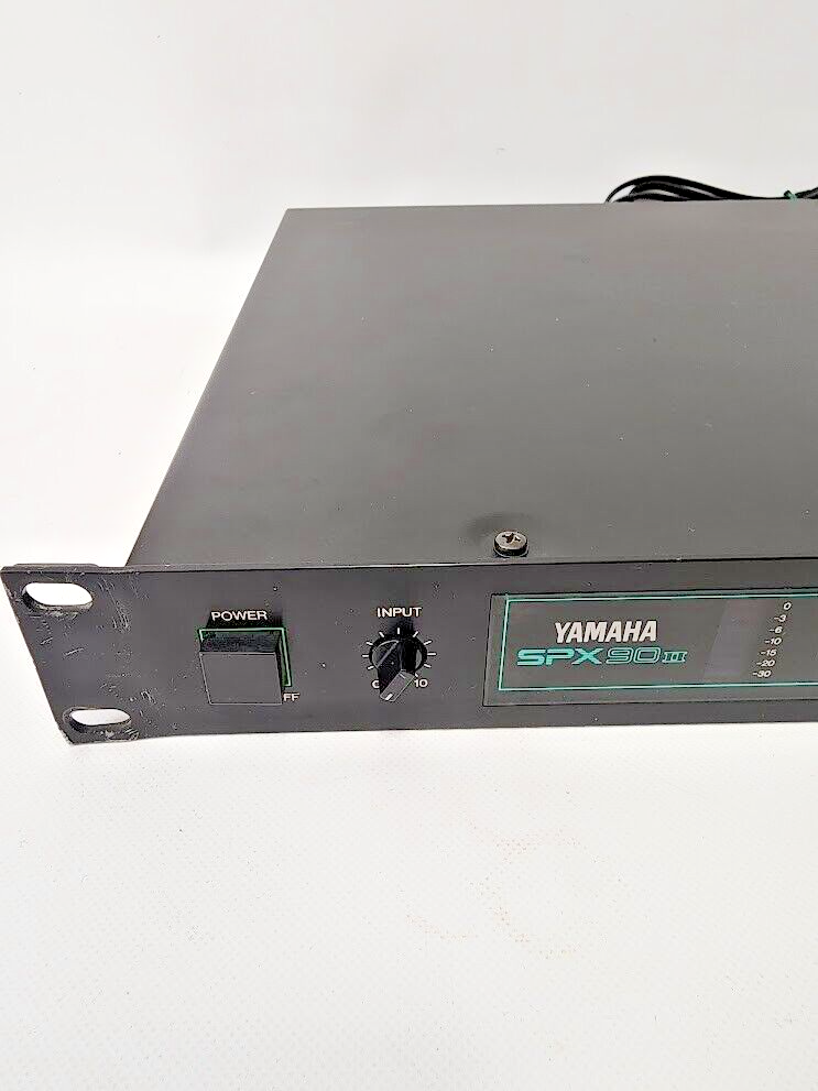 Yamaha SPX90II Rack Mount Reverb Effects Processor tested working