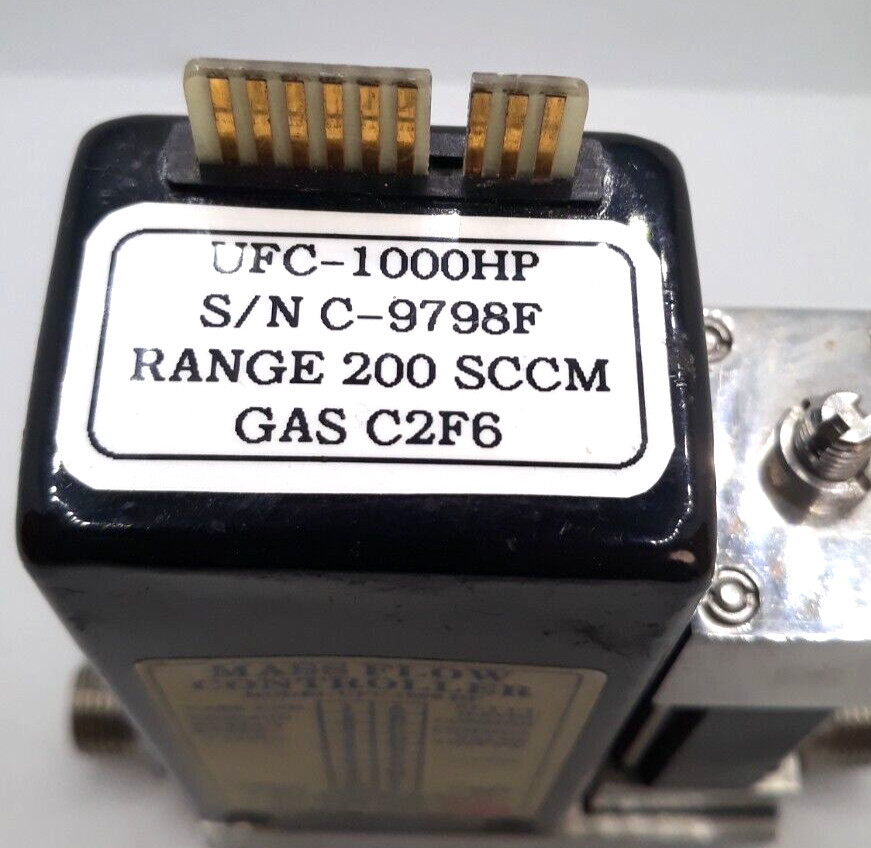 Unit UFC-1000HP Mass Flow Controller Range 200 SCCM Gas C2F6