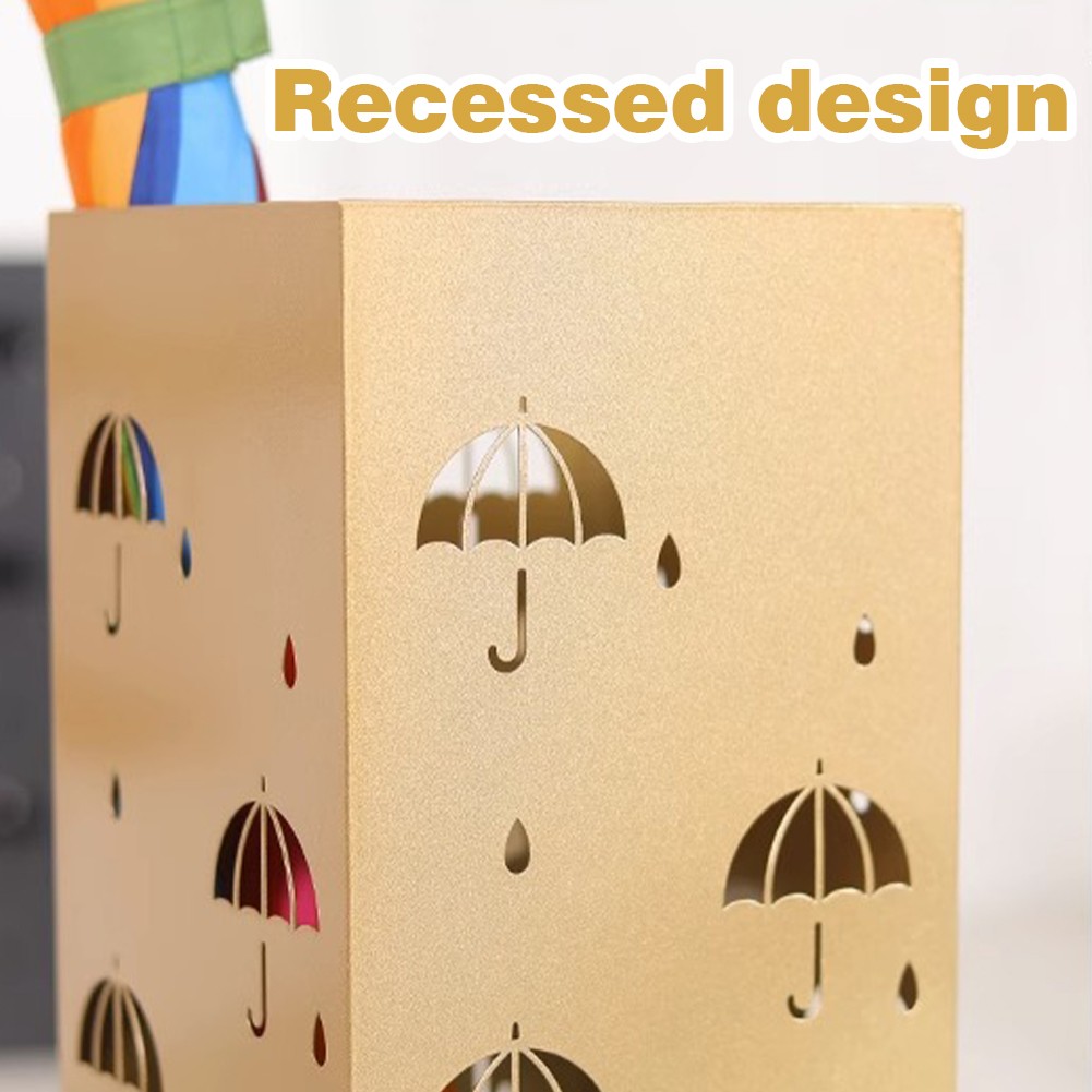 Metal Chic Umbrella Holders Multipurpose Entryway Home Hotel Office Decors