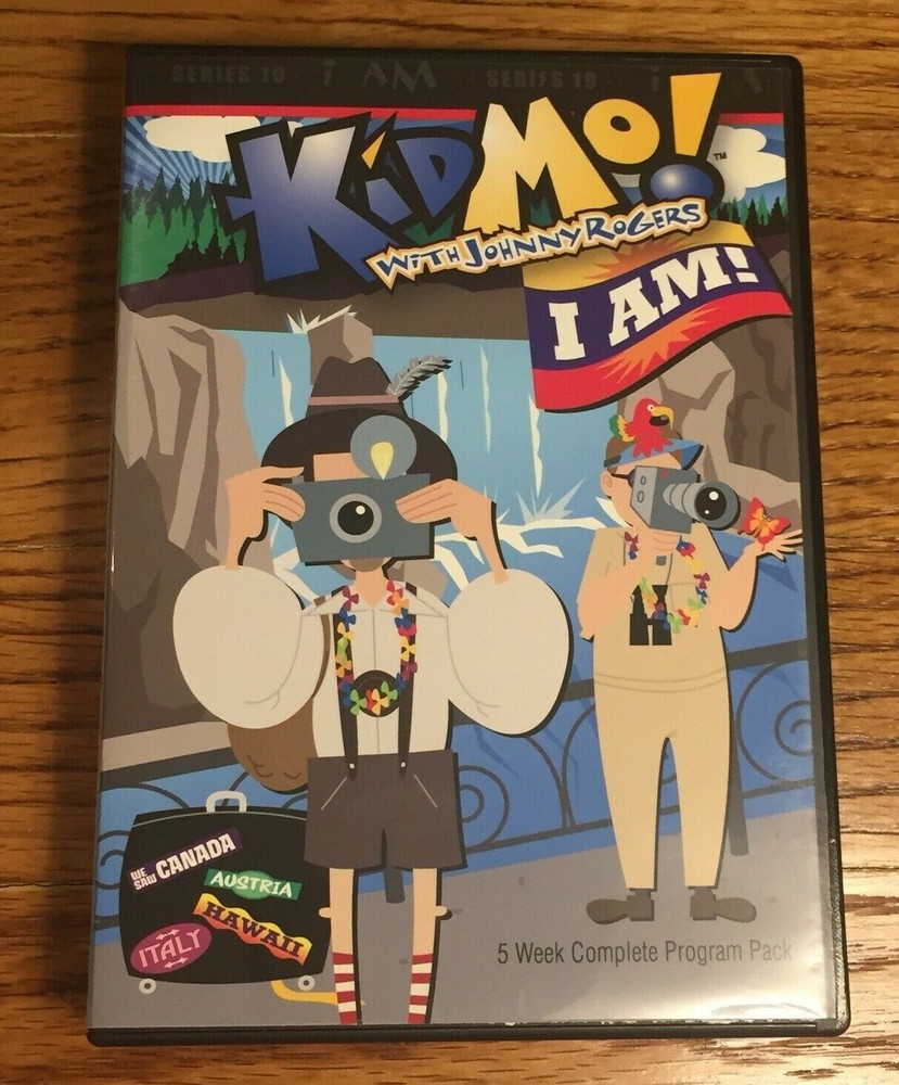 KidMo With Johnny Rogers I Am! 5 Week Complete Program Pack Print Materials DVDs