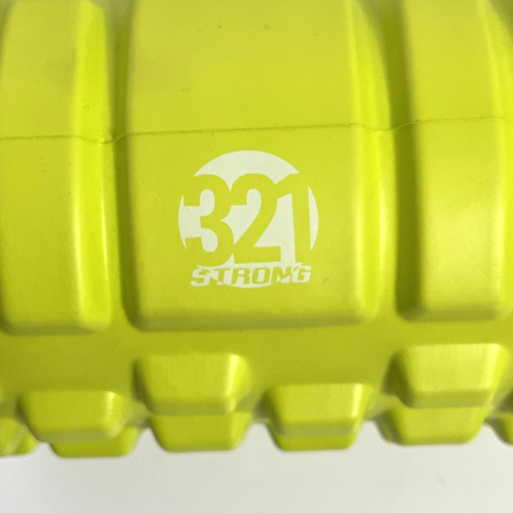 321 STRONG 4 in 1 Foam Roller Medium Density Deep Tissue Massager stretch set