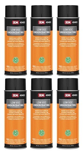 SEM 40463, Low VOC Undercoating (6 Pack)