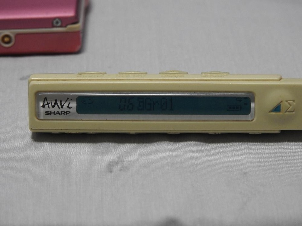SHARP MD-DS30 MD Walkman Portable MiniDisc Player Pink Used with Remote control