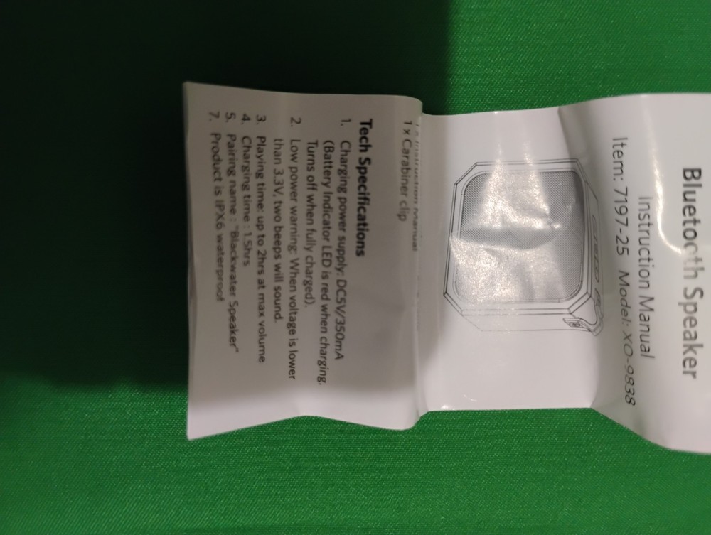 White Owl Bluetooth Speaker