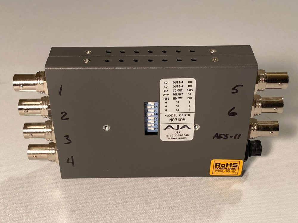 AJA GEN10 HD/SD/AES Sync Generator