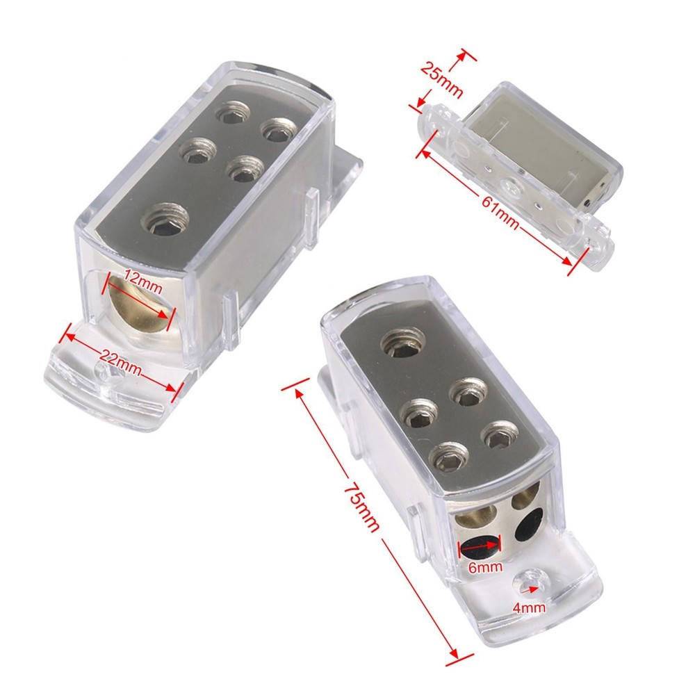 Car Stereo Audio Distribution Block 4