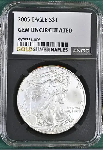2005 EAGLE S$1 GEM UNCIRCULATED