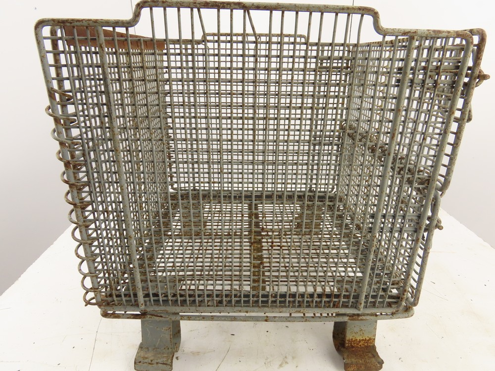Miniature Collapsible Folding Stackable Industrial Wire Baskets 18"x20"x16"