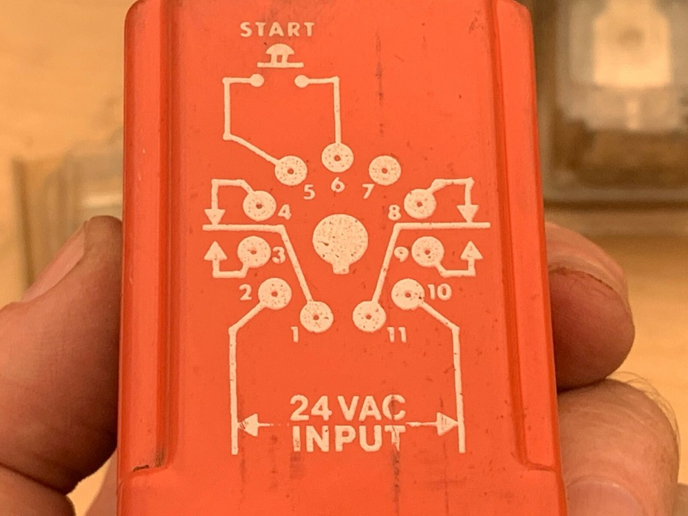 NCC Solid State Timer 3-300sec 24VAC P/N T3K-300-467