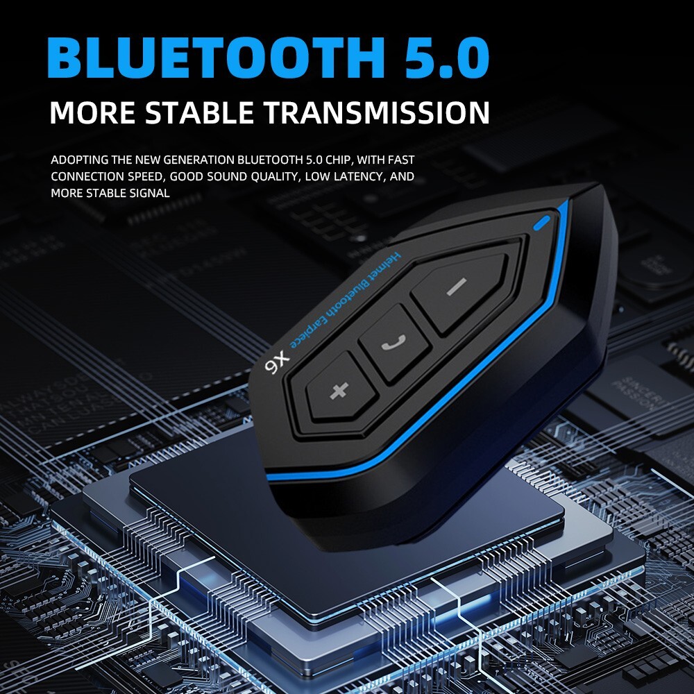 Motorcycle Helmet Headset Wireless Bluetooth Headphone Speaker Hands-Free
