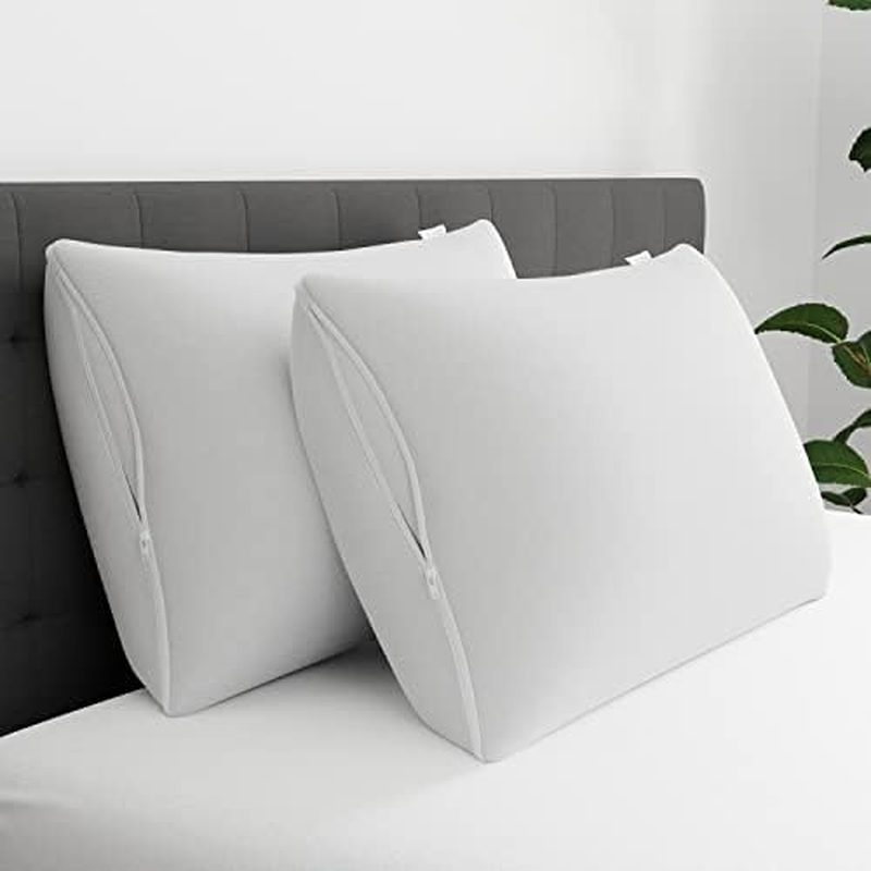 King Allerease Pillow Protectors Moisture Wicking, Advanced Allergy Protection