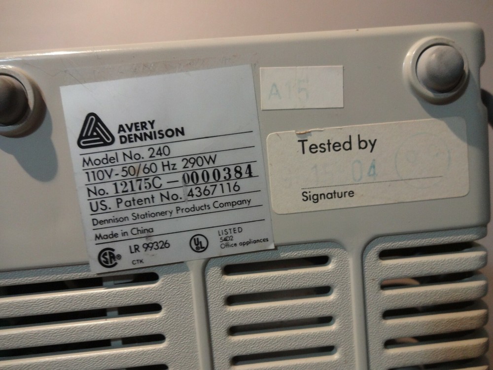 Avery Dennison 1st Impression The Desktop Bindery. 240 Thermal Book Binder