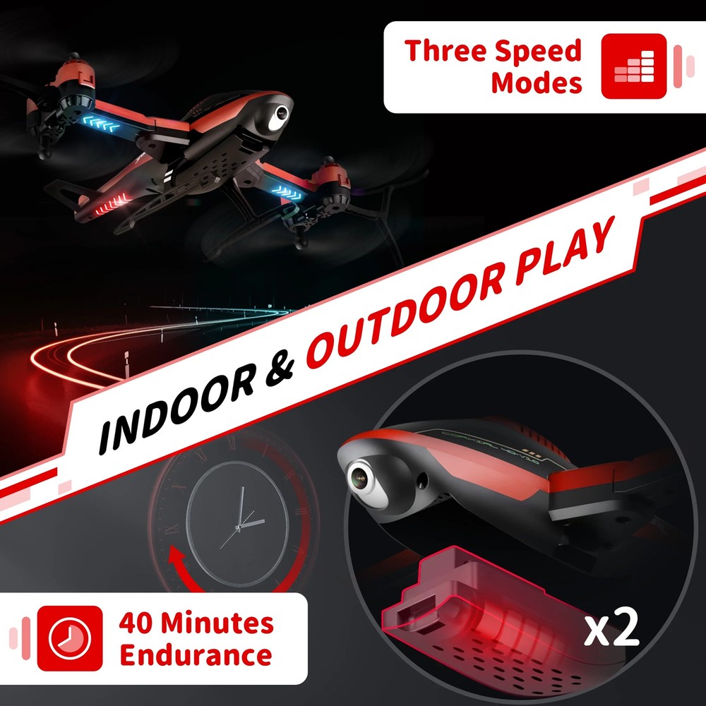 TOPFOX TOP-FP-01 Remote Control Helicopter, Red