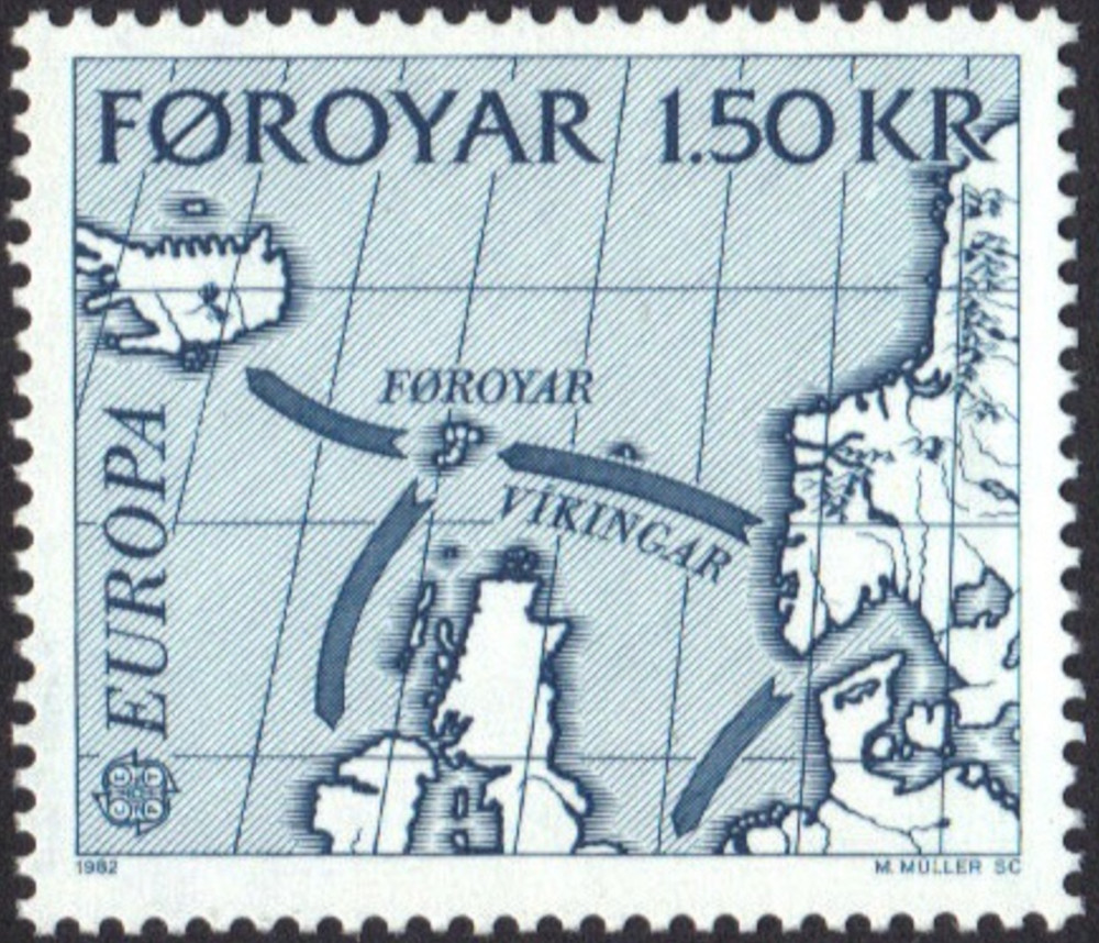 Faroe #Mi70 MNH 1982 Europa CEPT [81]