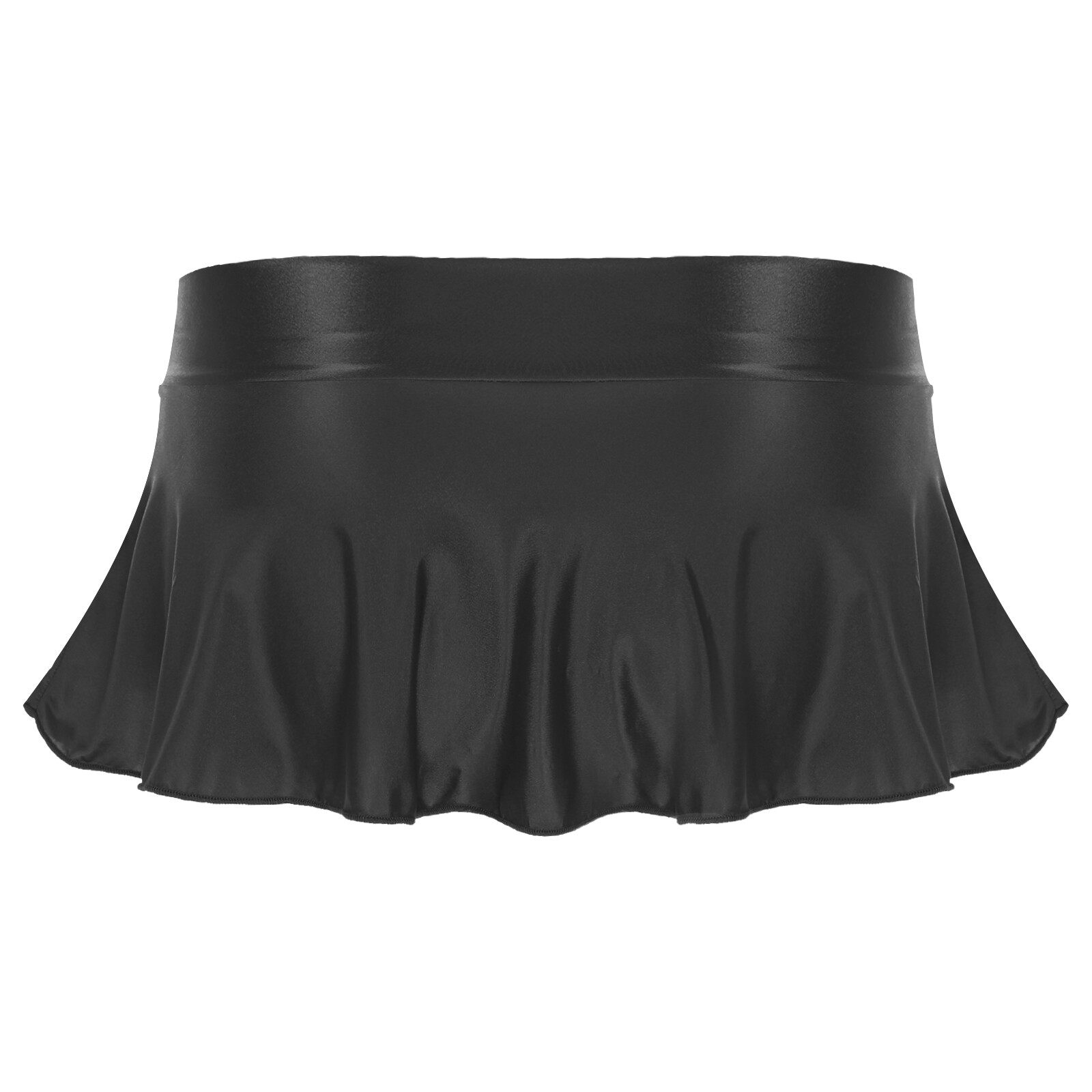 Womens Nightwear Ruffled Miniskirt Skirt Underwear Low Rise Lingerie Pool Sexy