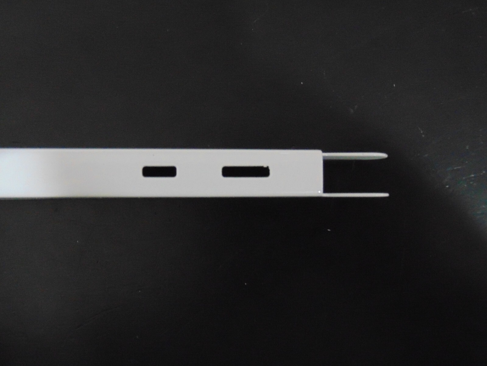 LOT OF 6 Rubbermaid 12.5” Shelf Bracket Double Slot Hang Configuration Closet