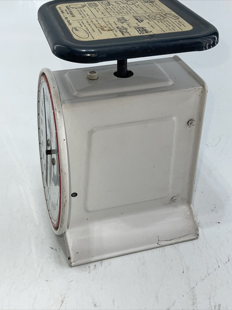 Vintage Hanson Model 2000 Kitchen Utility Scale 25 lb Limit