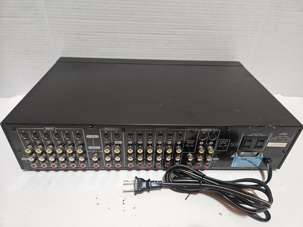 JVC Model JX-S900 AV Selector Switch – High-End Component, Tested & Working