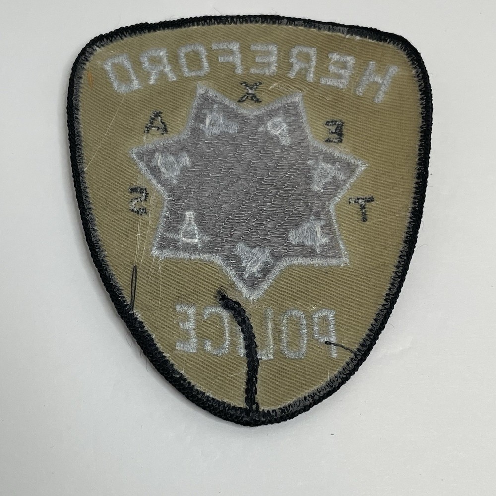 HEREFORD TEXAS TX Sheriff or Police Patch