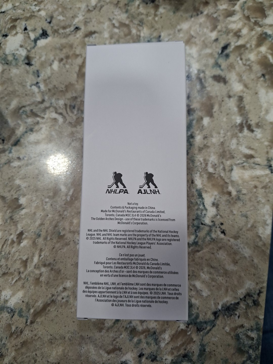 Quinn Hughes Mcdonald's Star Sticks 2025-2026 Mini Sticks Wild Minnesota