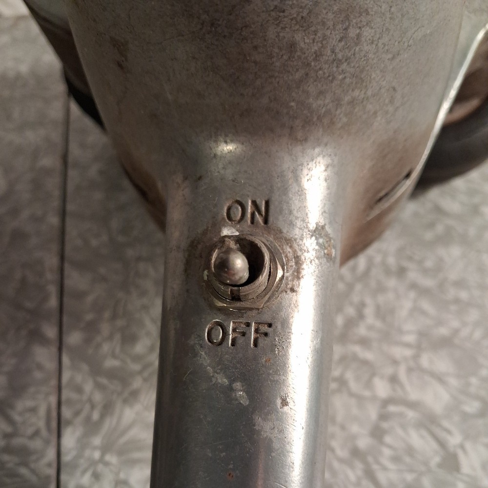 Vtg Cyclo Mfg. Model 5 Heavy Duty Double Head Orbital Buffer - Tested Working