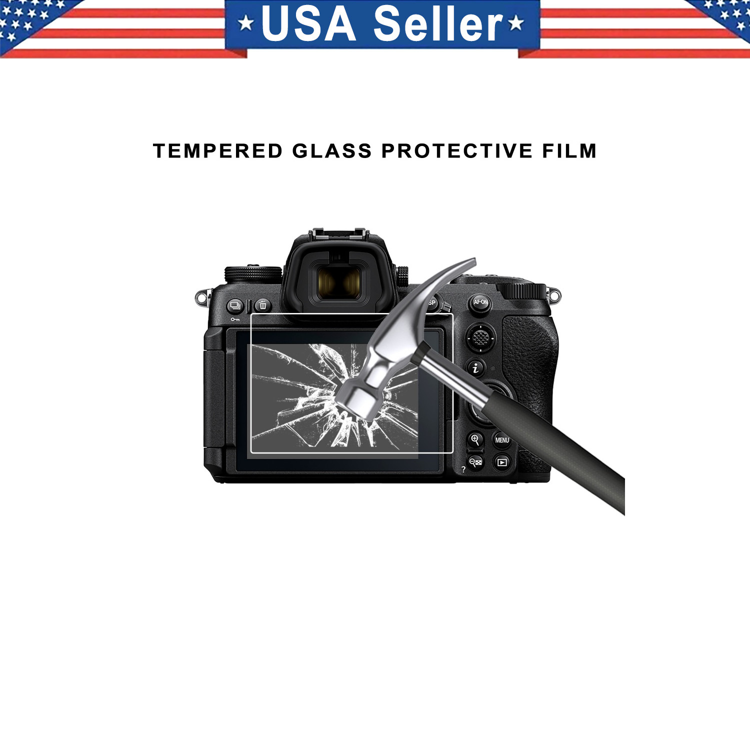 2PK Tempered Glass Screen Protector For Nikon Z6 III Z8 Z9 ZF Z5