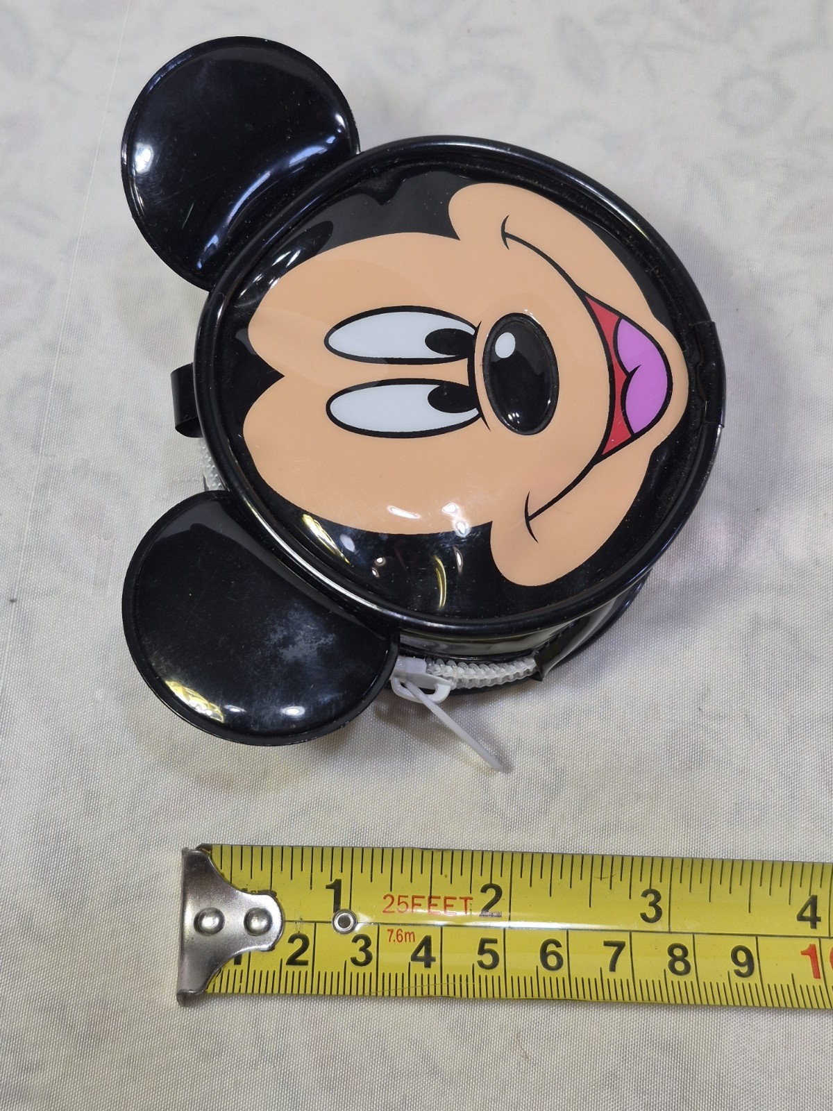 DISNEY MICKEY MOUSE BLACK COIN PURSE