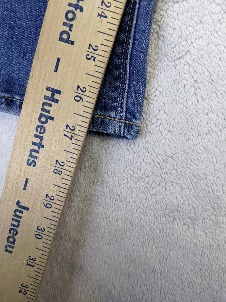 White House Black Market 'The Slim' Womens Petite 0P Blue Jeans Stretch Med Wash