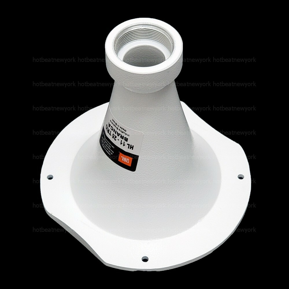 JBL HL 11-25 TRIO BRANCA 1" White Aluminum Metal Horn 45x45 Degree Dispersion