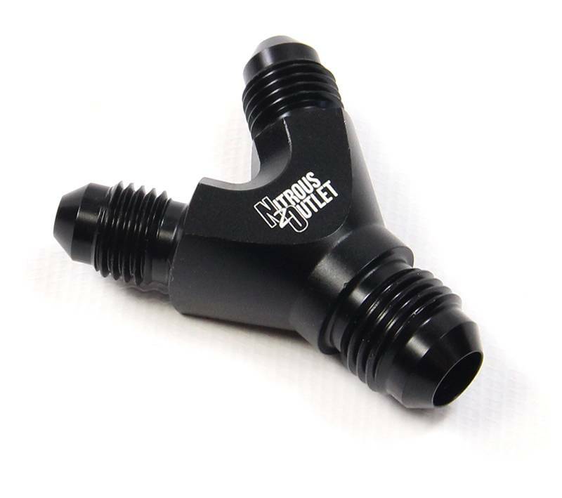 Nitrous Outlet 6AN x 4AN x 4AN Y Fitting