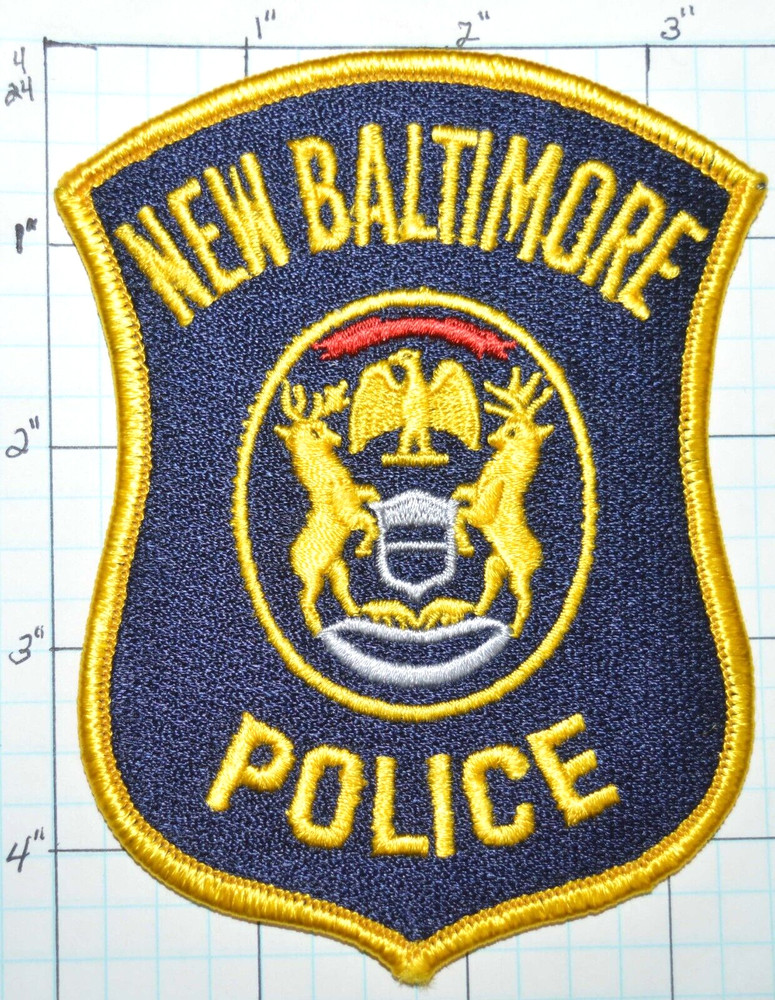 MICHIGAN, NEW BALTIMORE POLICE DEPT PATCH