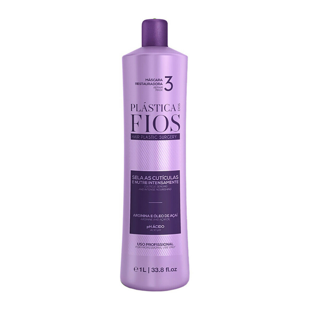 Cadiveu Plastica dos Fios Keratin Treatment 3 x 1L + Cadiveu Liso Magico 215 mL
