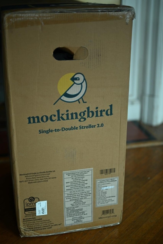 Mockingbird Single-to-Double Stroller 2.0