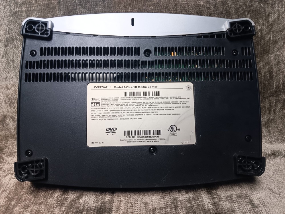 Bose AV3-2-1 ii Media Center Untested
