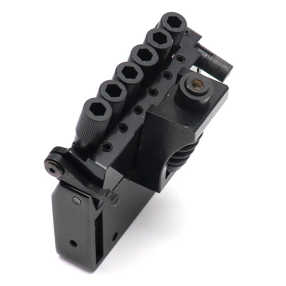 6 String Headless Electric Guitar Roller Tremolo Bridge with String Locks Black
