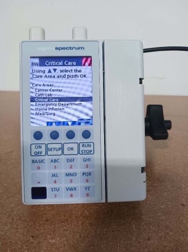 Baxter Sigma Spectrum Pump Software Version 8 with A/B/G/N Battery
