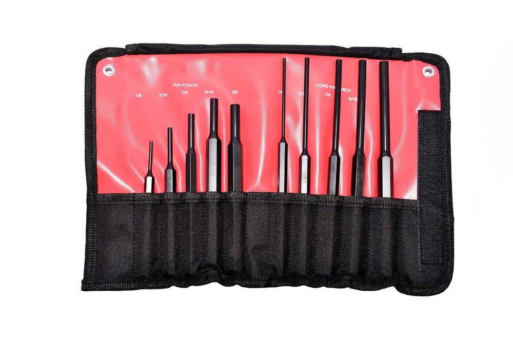 61511 Pin Punch Set, 10-Piece
