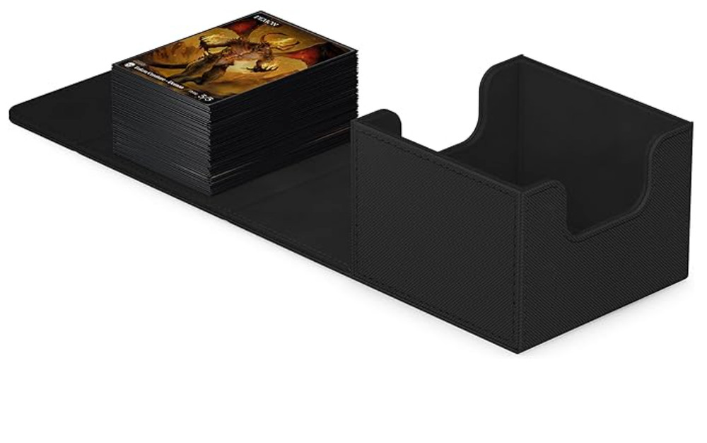Ultimate Guard Sidewinder 133 Black Xenoskin Deck Box