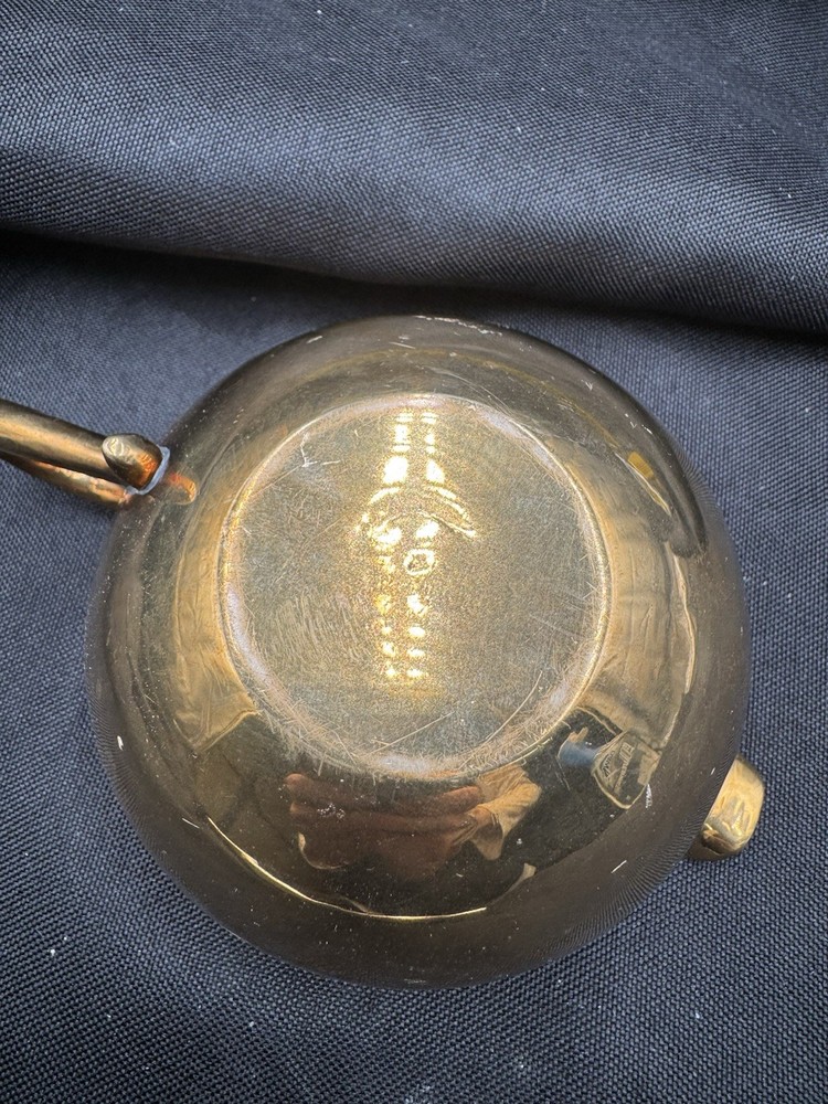 Brass Creamer Bowl