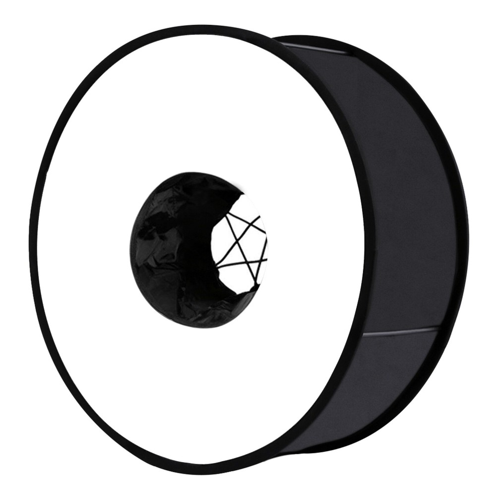 45cm Circular Round Style Macro and Portrait Softbox SpeedLite Flash Light