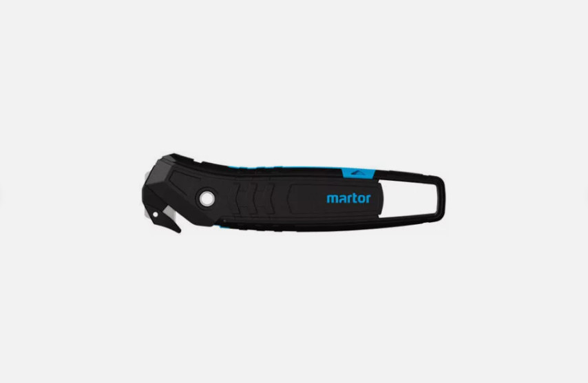 New sealed MARTOR SECUMAX 350 350001 COMPACT SAFETY KNIFE/BOX/ STRAP CUTTER TOOL