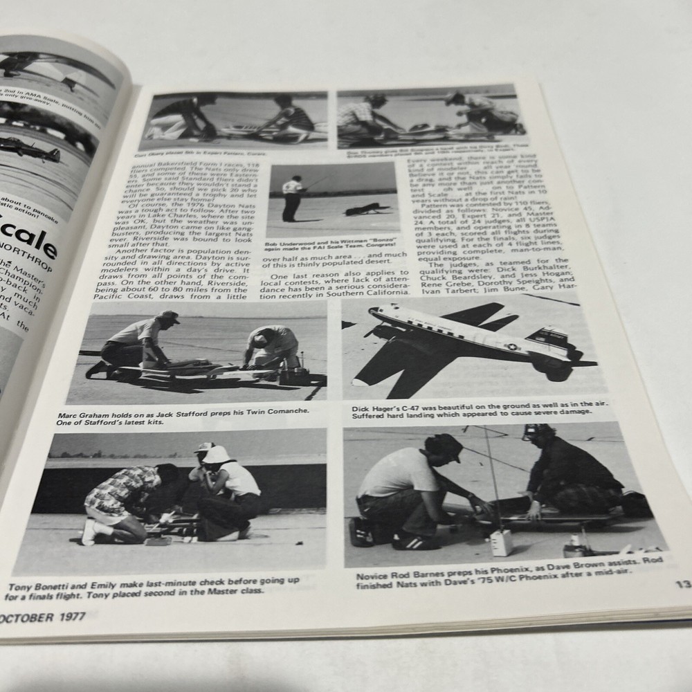 Vintage Model Builder Magazine October 1977